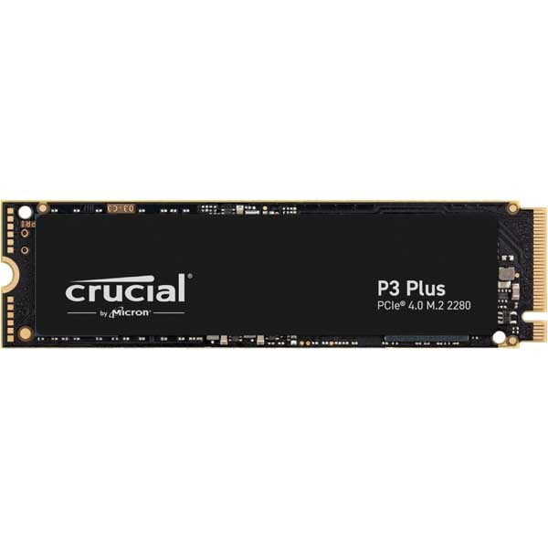 Crucial P3 Plus M.2 PCIe Gen4 NVMe Internal SSD - Up to 4800MB/s